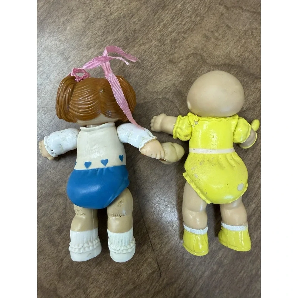 VTG 1984 OAA Inc Cabbage Patch Kids Mini Poseable PVC 3